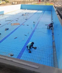 Swimming Pool Tiling Work